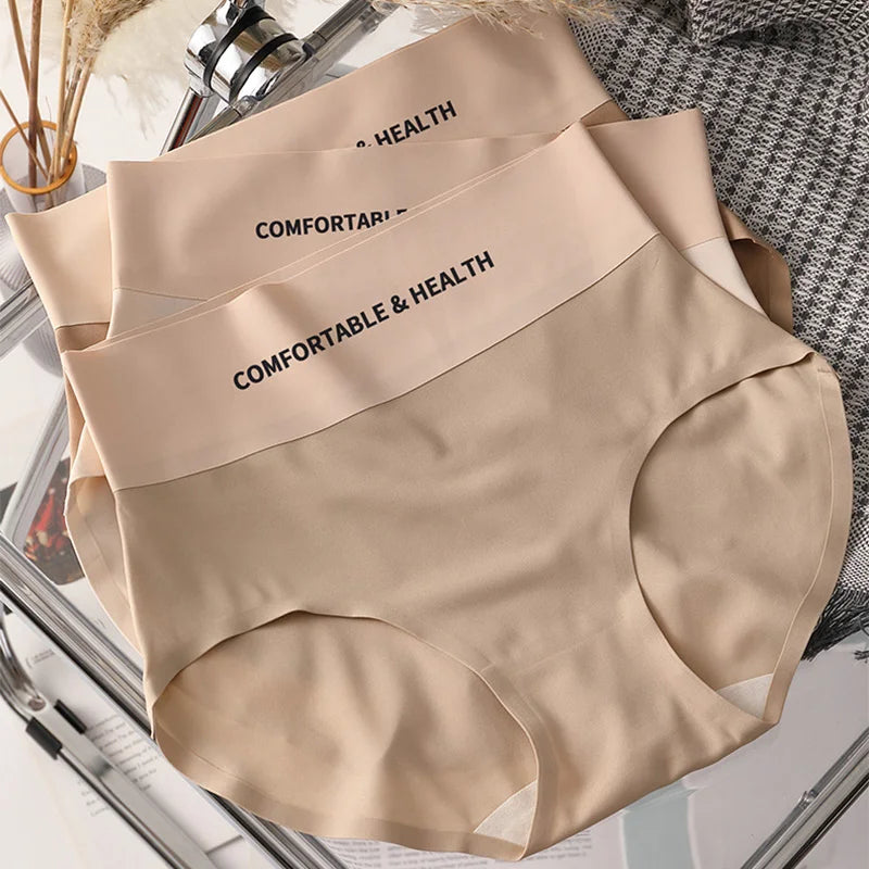 Invisible Ice Silk Seamless Ultra-thin High Rise Comfortable Underwear