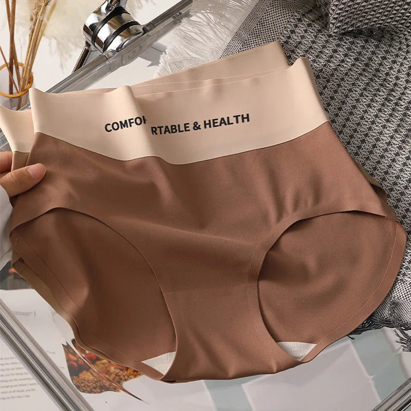 Invisible Ice Silk Seamless Ultra-thin High Rise Comfortable Underwear