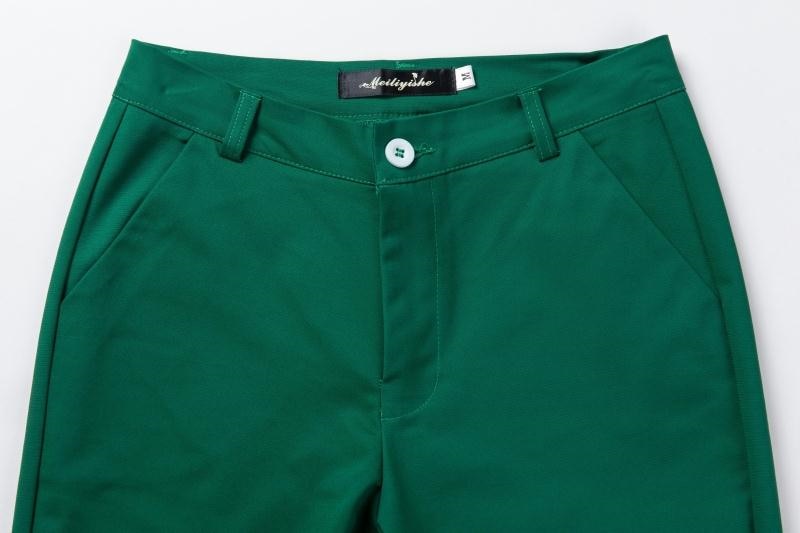 Fashion Cute Candy Color Pencil Pant w/Stretch Cotton Slim Waist for Casual Office Work Trouser
