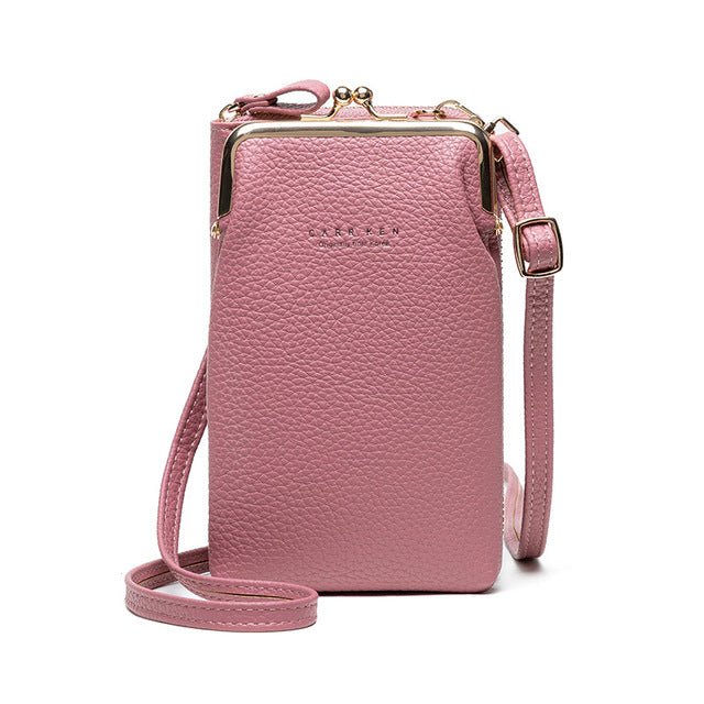 Fashion Small Crossbody Bag Mini PU Leather Shoulder Messenger Bag