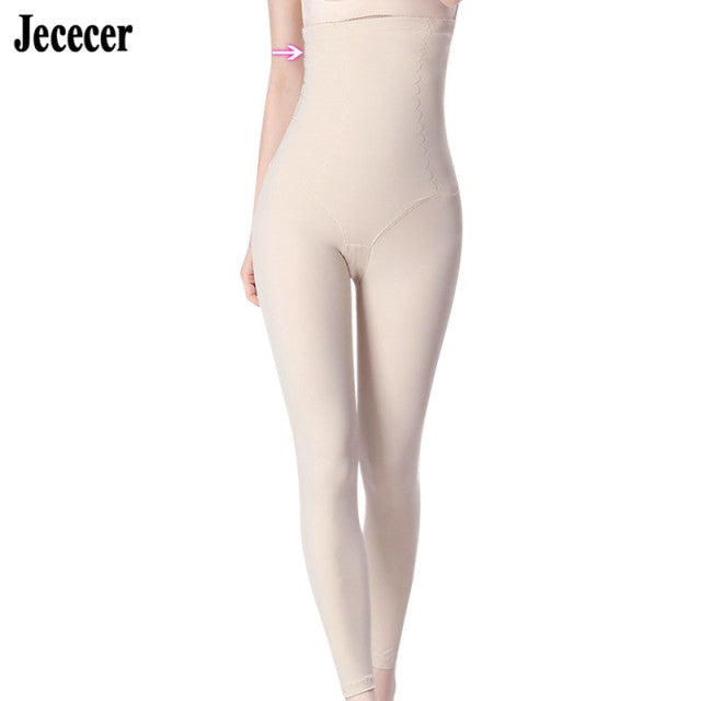 Belly Flat - Thigh Shaper Seamless High Waist Control Panties Soft Bodyshaper