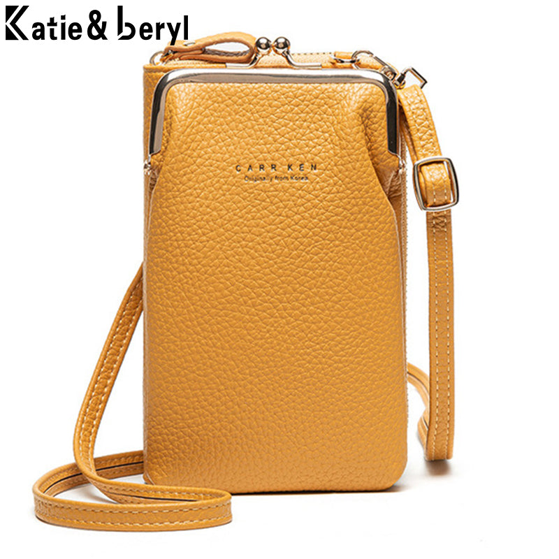 Fashion Small Crossbody Bag Mini PU Leather Shoulder Messenger Bag