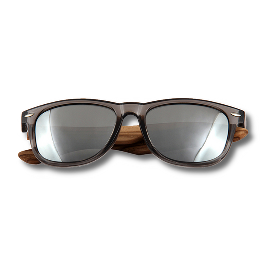 Real Zebra Wood Wanderer Sunglasses by WUDN