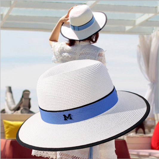 Summer Sun Beach Straw Hat For UV Protection
