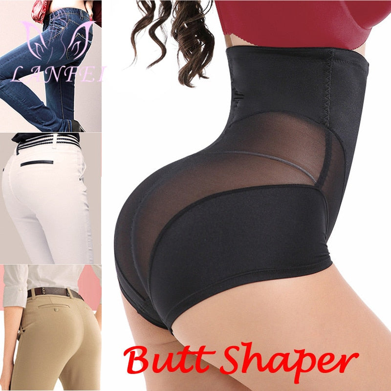 High Waist Trainer Body Shaper Seamless Lifter Panties with Tummy Control