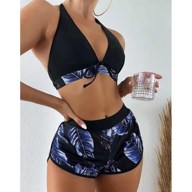 Tankini Sports Beach Wear Two-Piece Swimming/Bathing Suit