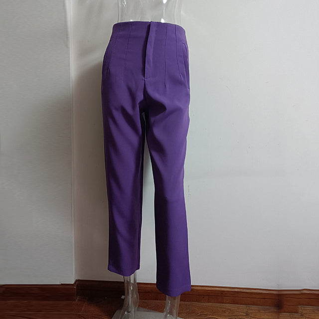 Ardm Fashion High Waisted Casual Women's Trousers or Short